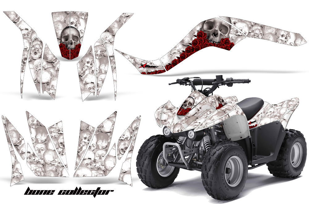 Kawasaki KFX90 Graphics Kit BC W